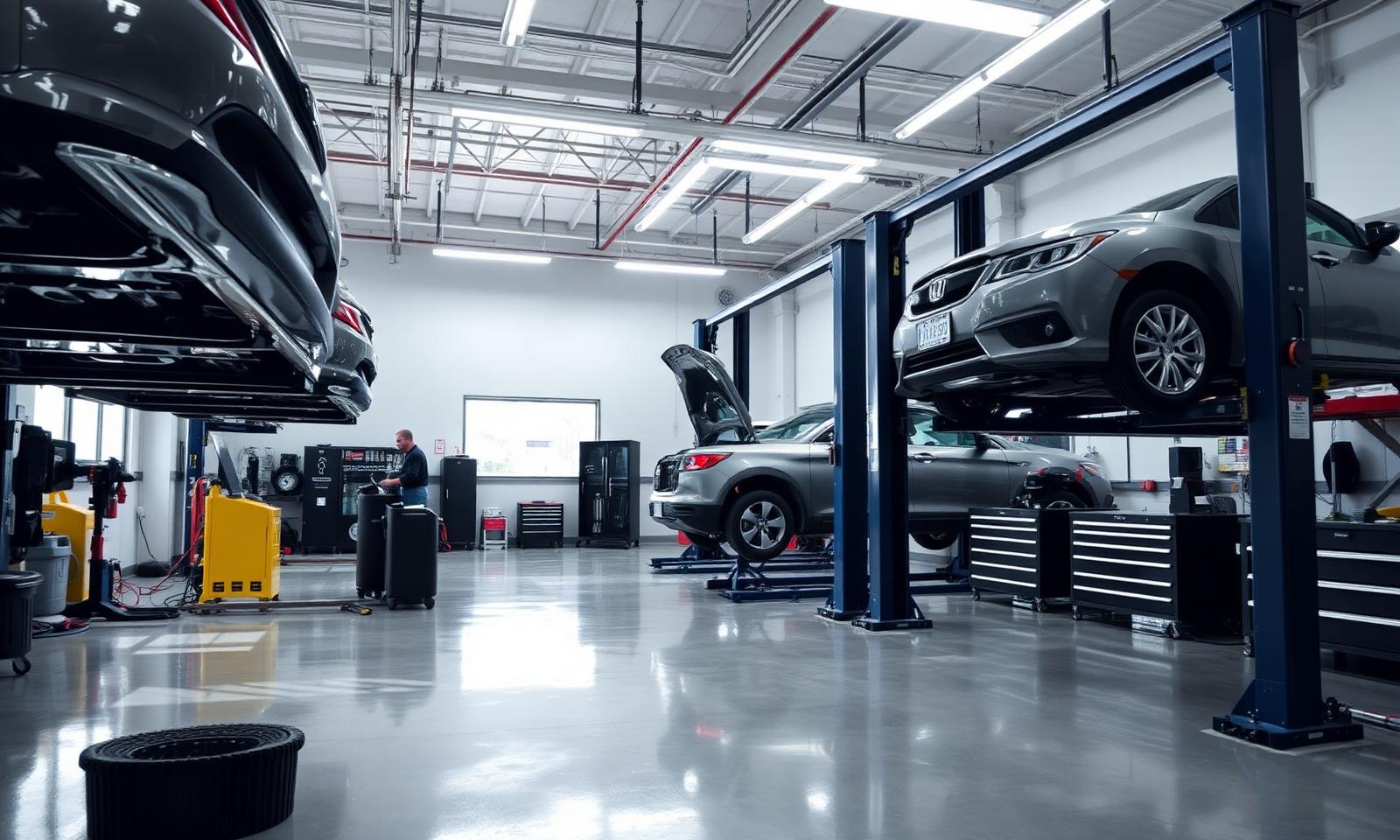 Summit Auto service bay